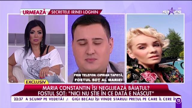 Fostul soț al Mariei Constantin: &rdquo;Maria și-a lăsat copilul de bunăvoie&rdquo;