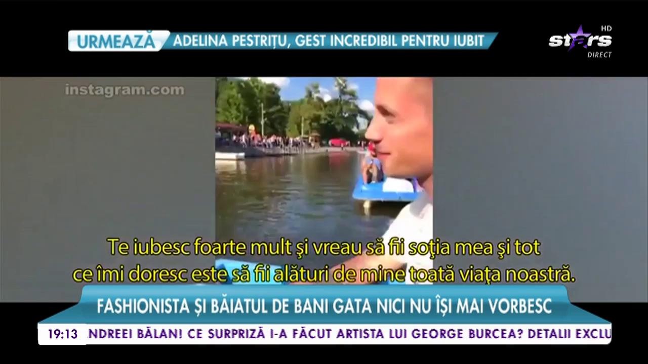 Fashionista și băiatul de bani gata nici nu-și mai vorbesc