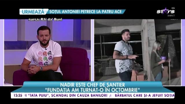 Nadir este şef de echipă pe şantier! &Icirc;şi face un bloc cu patru etaje!