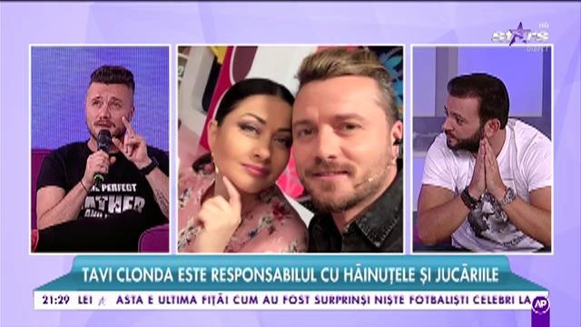Tavi Clonda și Gabriela Cristea au ales numele fetiței! Artistul dă tot din casă: &rdquo;Tata muncește, mama cheltuiește&rdquo;