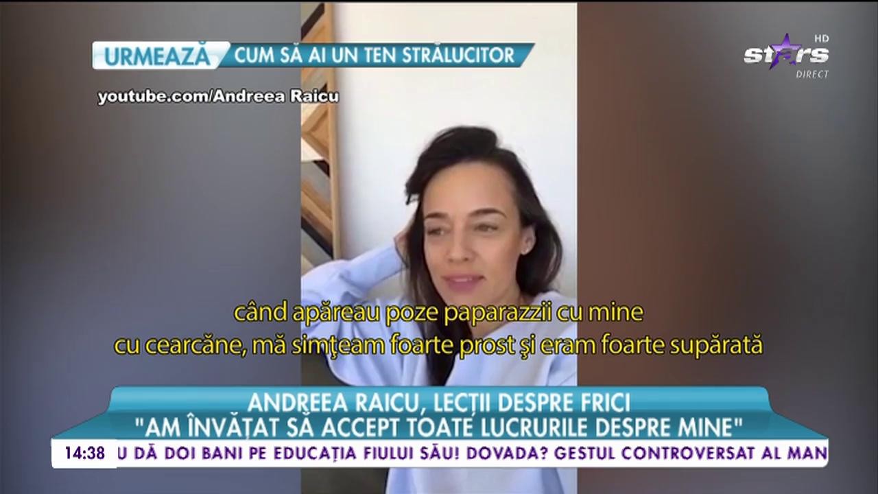 Andreea Raicu, urmărită toată viaţa de traumele copilăriei