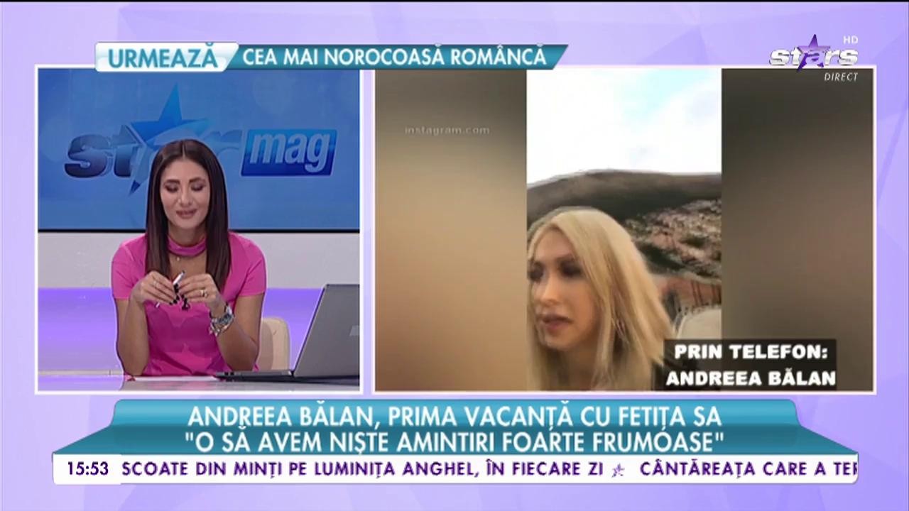 Andreea Bălan, prima vacanţă &icirc;n formulă completă. Artista a plecat &icirc;n Croaţia, &icirc;mpreună cu soţul şi fiica lor