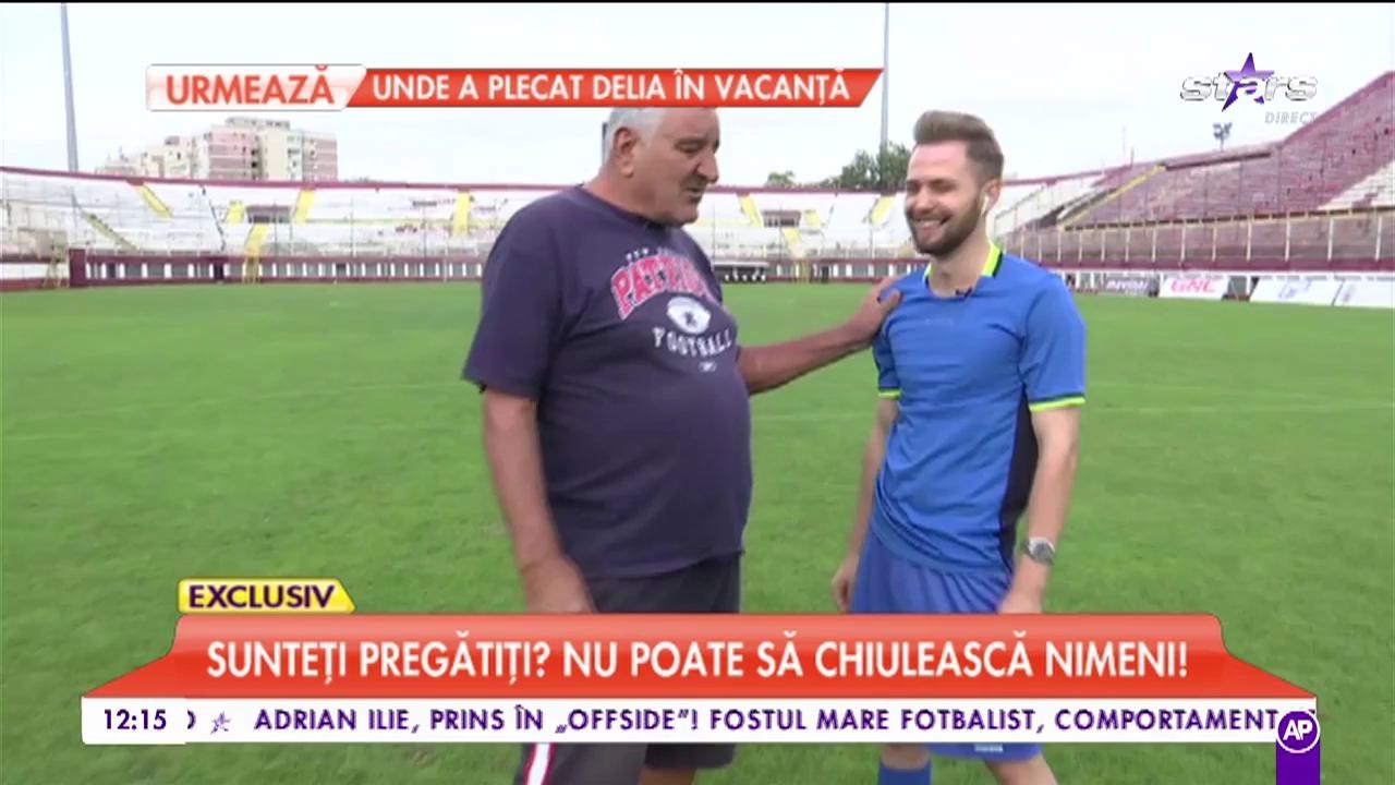 Antrenament cu Rică Răducanu: "Antrenorul &icirc;mi spunea că dacă sunt serios o să ajung departe"