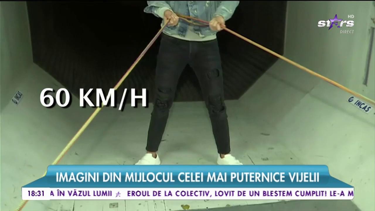 Imagini din mijlocul celei mai puternice vijelii! Ce efecte poate avea v&acirc;ntul la viteză de peste 60 de km la oră
