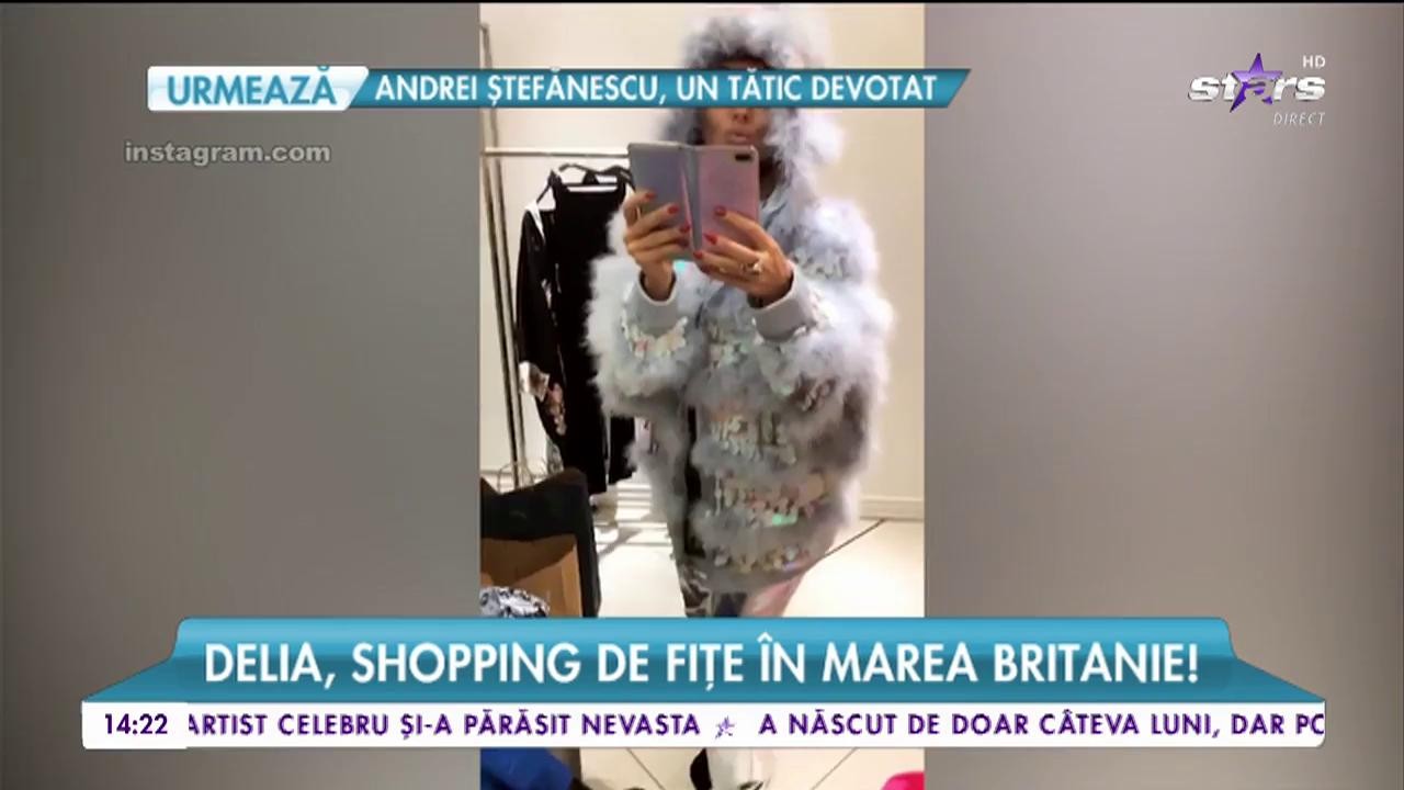 Delia, shopping de fițe &icirc;n Marea Britanie