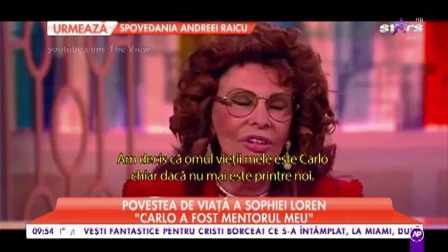 Povestea de viață a Sophiei Loren. &bdquo;Carlo a fost mentorul meu&rdquo;