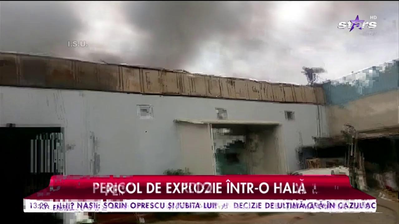 Incendiu de proporții &icirc;n București la o hală de băuturi alcoolice