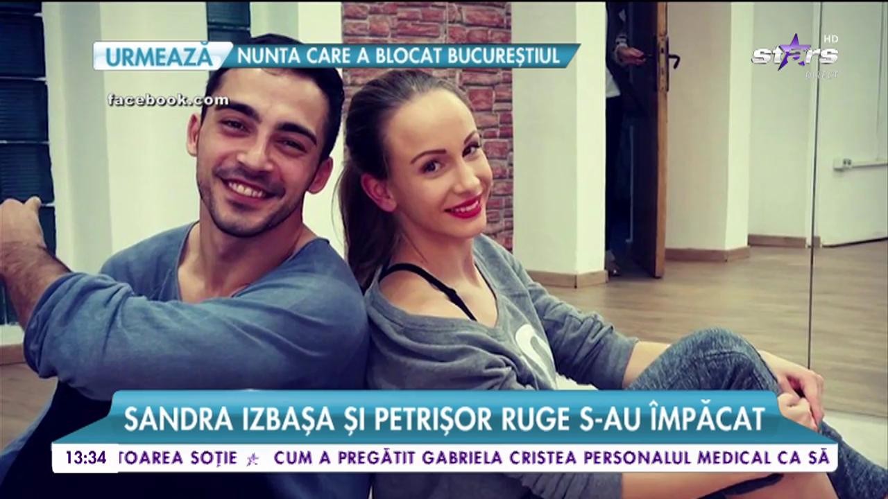 Sandra Izbașa și Petrișor Ruge s-au &icirc;mpăcat