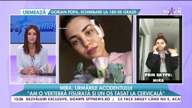 Mira, solista trupei Dj Project, urmările accidentului: "Nu prea pot să stau mult timp &icirc;n picioare! Noaptea iau calmante"