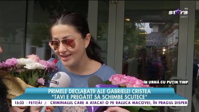 Gabriela Cristea, primele declaraţii de c&acirc;nd a devenit mămică