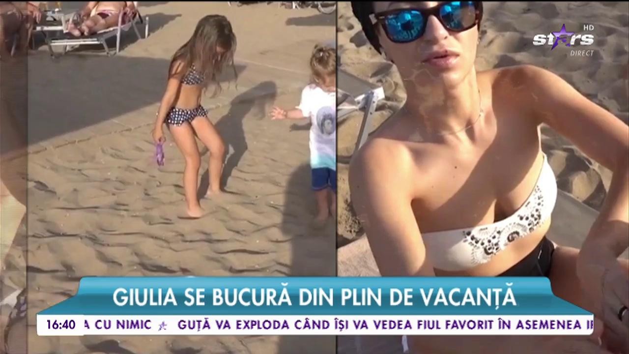 Giulia, vacanță de neuitat &icirc;mpreună cu familia