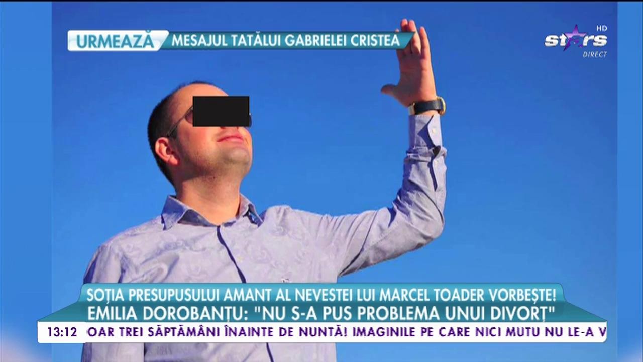 Soţia presupusului amant al nevestei lui Marcel Toader vorbește! &bdquo;Nu s-a pus problema unui divorț&rdquo;