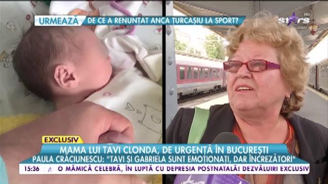 Mama lui Tavi Clonda, de urgență &icirc;n Bucureşti