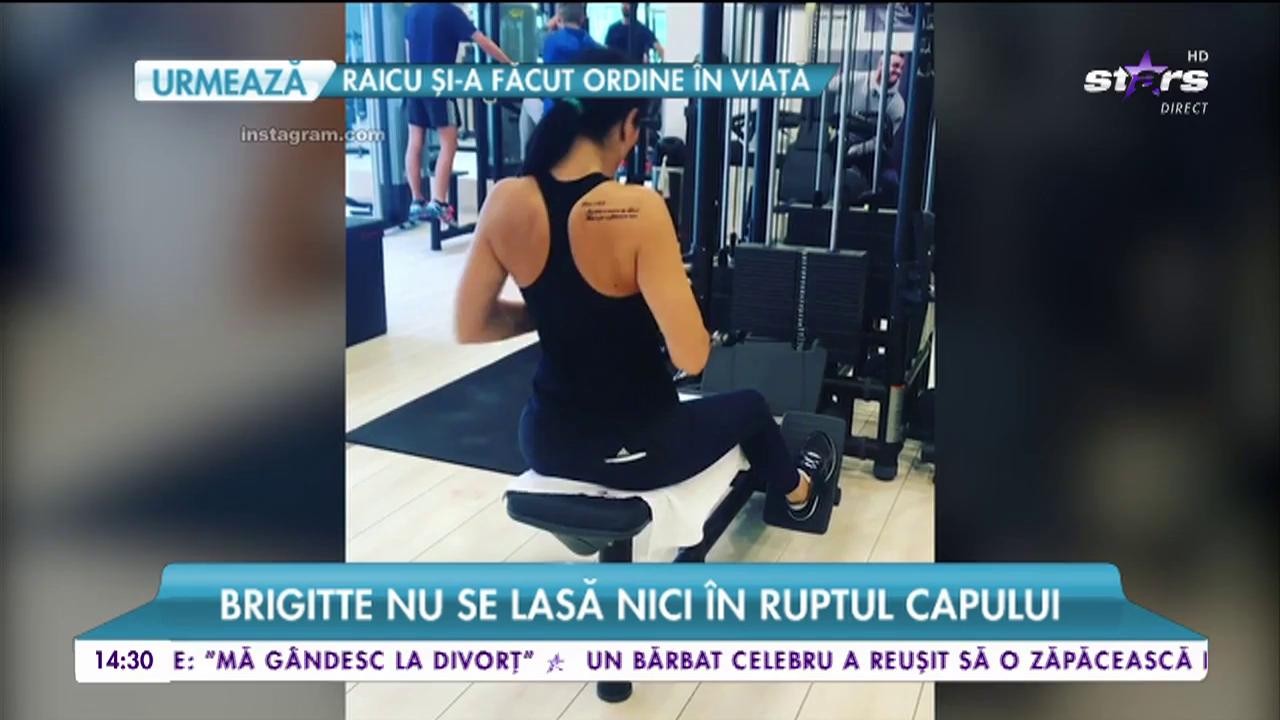 Brigitte Sfăt pune mare accent pe aspectul ei fizic