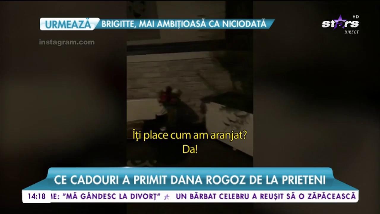Distracţie de pomină &icirc;n casa Danei Rogoz! Vedeta şi-a invitat toţi prietenii la un bairam de zile mari!