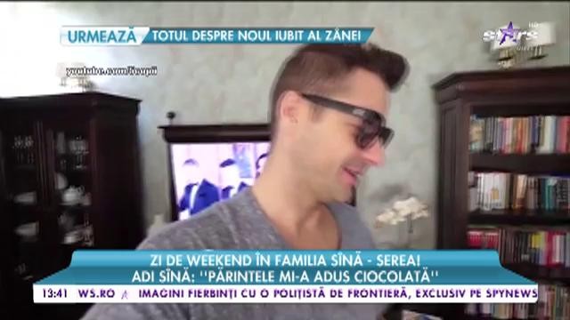 Zi de weekend &icirc;n familia S&icirc;np-Serea! Adi:&bdquo;Am surprins-o pe Anca uit&acirc;ndu-se la un DVD vechi&rdquo;