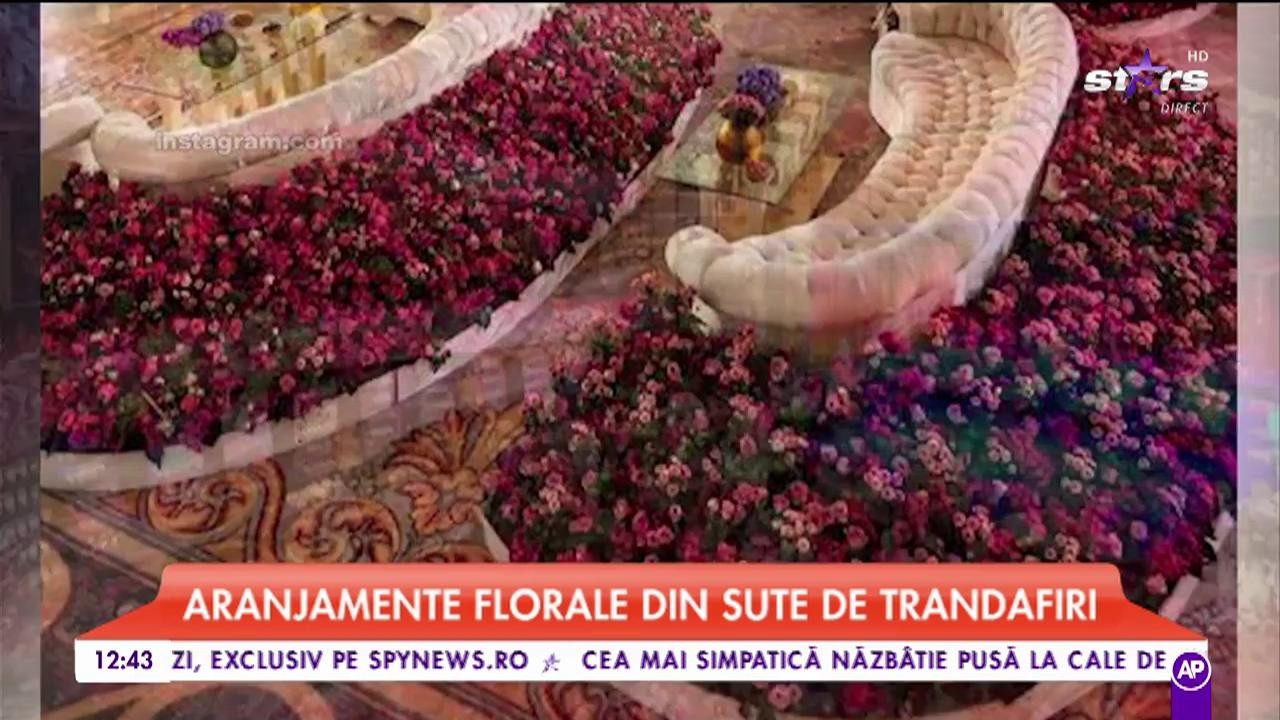 Nunta &icirc;n care s-a investit un milion de euro. Ținutele mirilor au depășit 30 de mii de euro