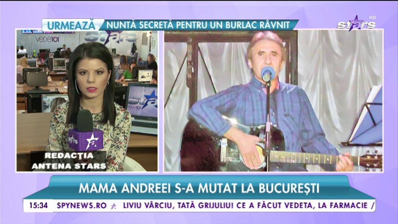 Tatăl Andreei Bălan se confruntă cu probleme de sănătate