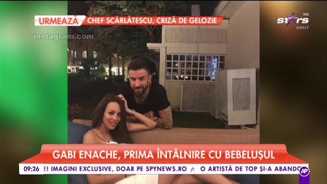 Gabi Enache, copleșit de emoții la prima &icirc;nt&acirc;lnire cu bebelușul