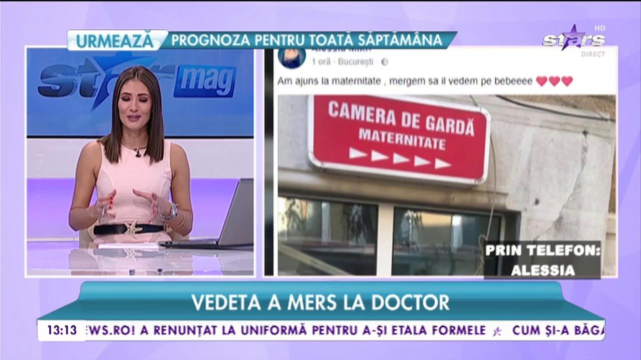 Alessia are probleme cu sarcina? Vedeta a mers de urgență la doctor