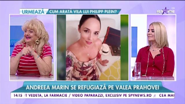 Andreea Marin se refugiază pe Valea Prahovei. Diva are casa ei de suflet