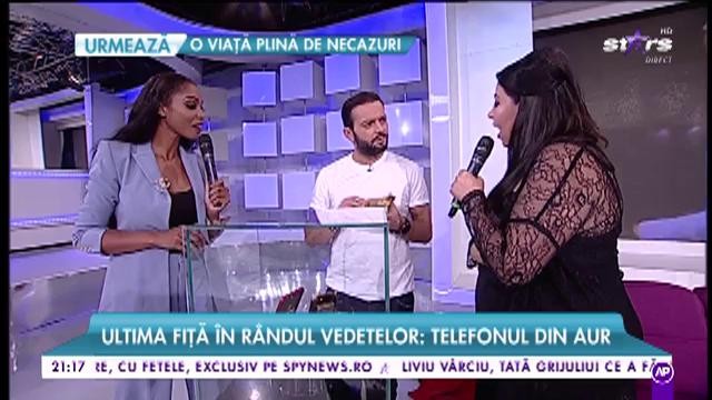 Ultima fiţă &icirc;n r&acirc;ndul vedetelor: telefonul din aur!