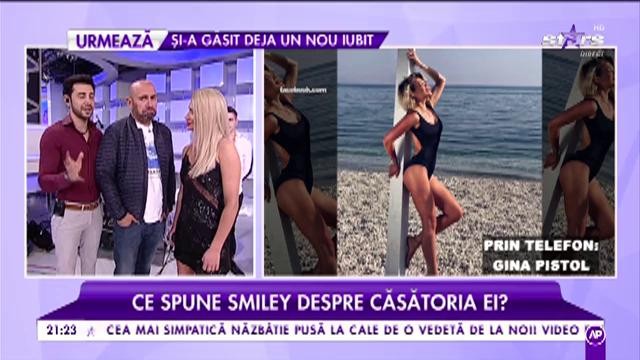 După ce și-au făcut declarații de dragoste la TV, Cătălin Scărlătescu a aflat despre presupusa relație a Ginei cu Smiley: "Pe bune?"