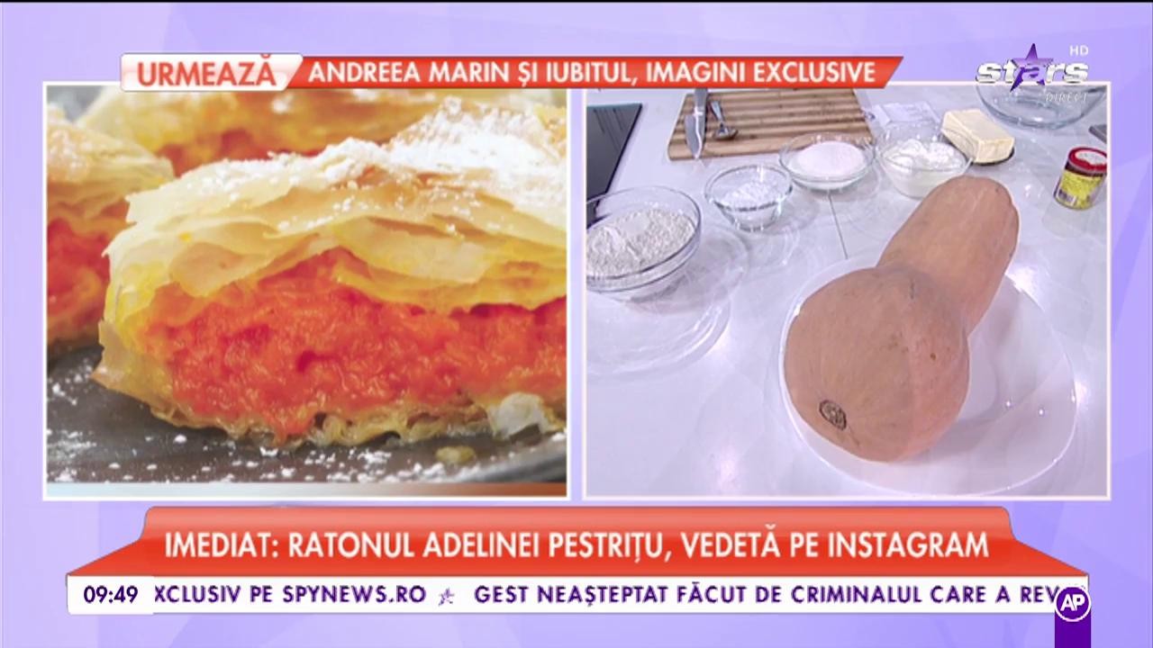Chef Ralu ne pregătește plăcintă cu dovleac