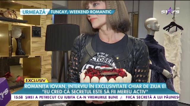 Romaniţa Iovan, interviu &icirc;n exclusivitate, chiar de ziua ei!