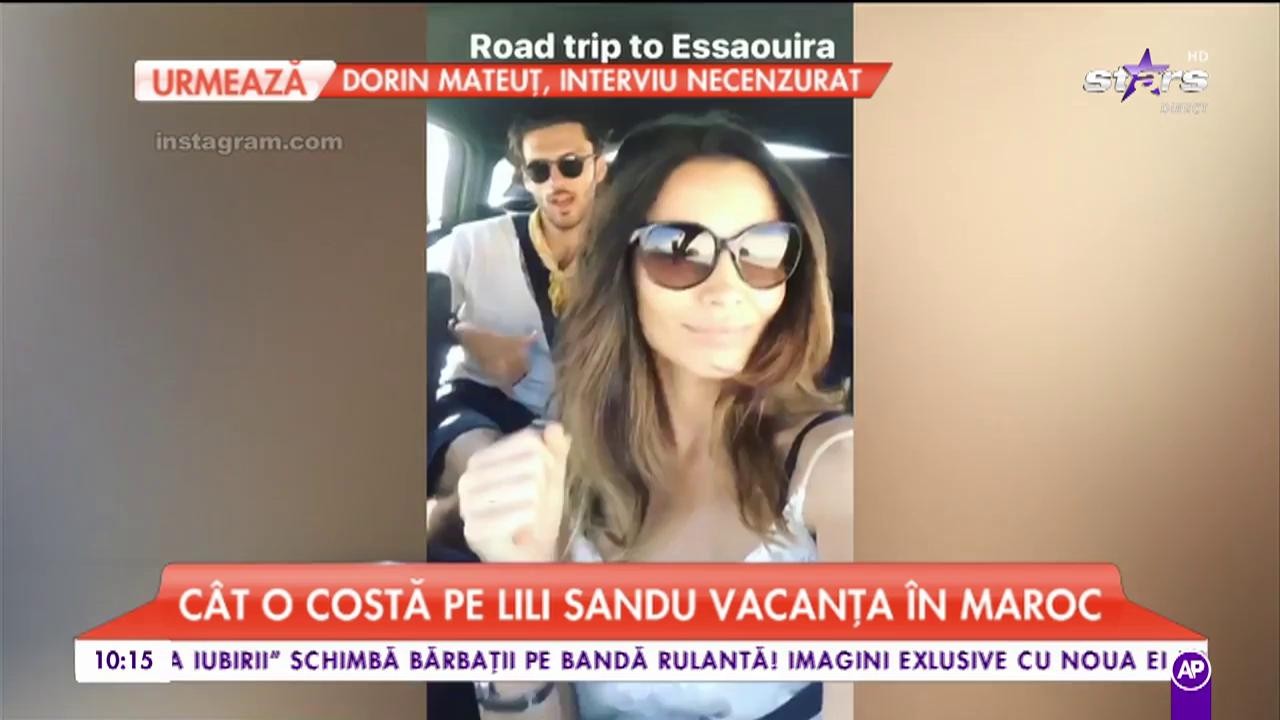 C&acirc;t o costă pe Lili Sandu vacanța &icirc;n Maroc? Cei doi porumbei se relaxează &icirc;ntr-un resort de 5 stele