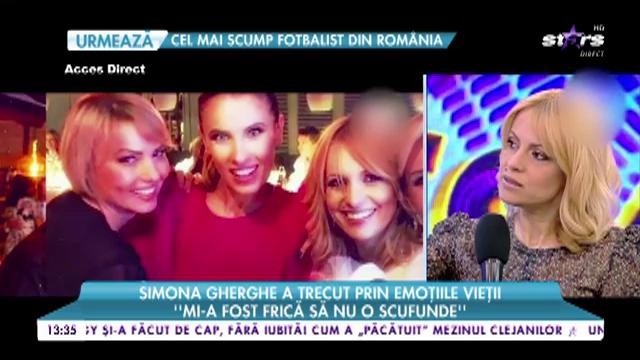 Simona Gherghe a trecut prin emoțiile vieții: &bdquo;Resimt o ușurare că a trecut totul cu bine&rdquo;