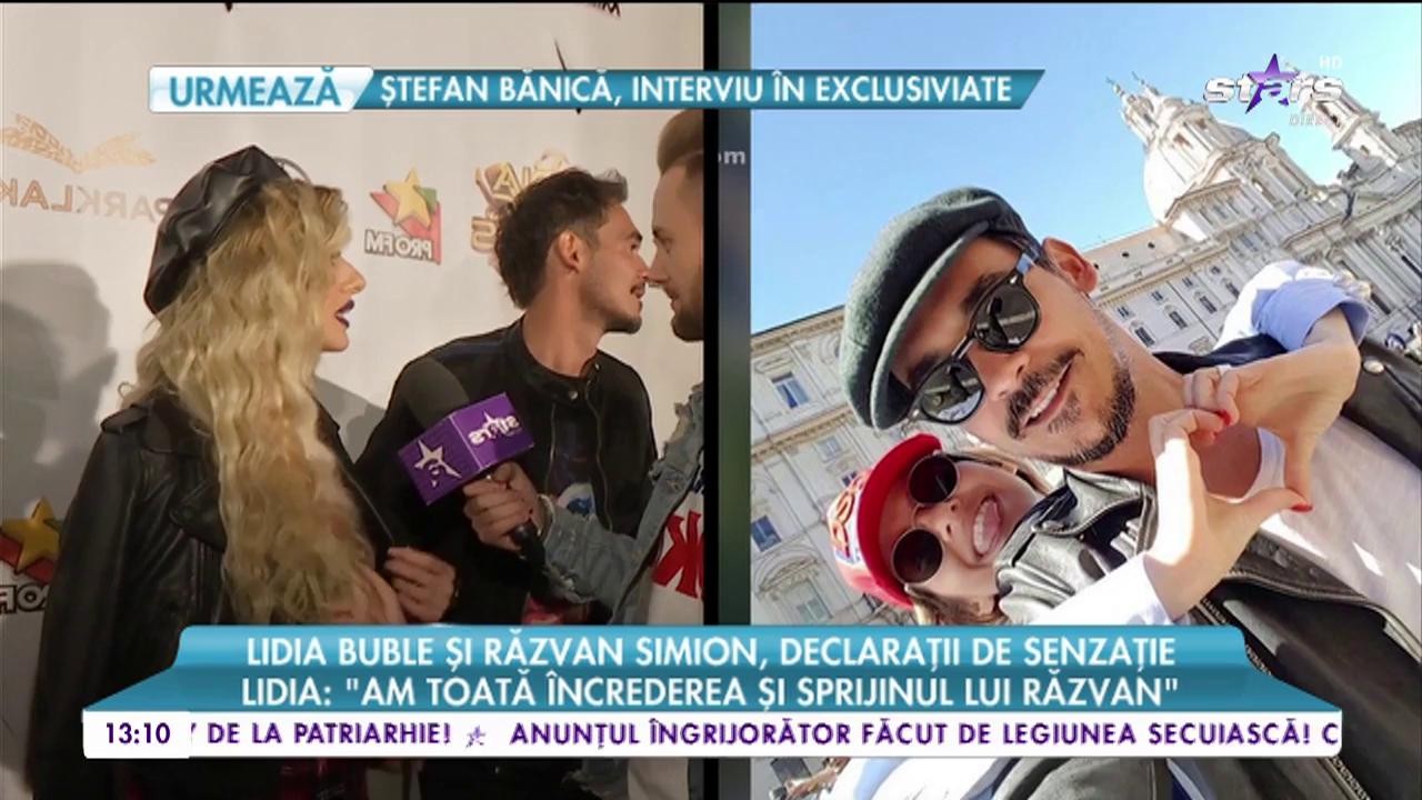 Lidia Buble și Răzvan Simion, declarații de senzație. Lidia:&bdquo;Am așteptat ziua asta, parcă mă căsătoresc, așa simțeam&rdquo;