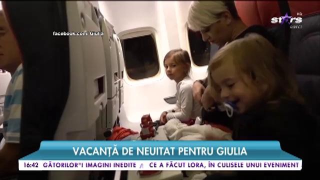 Vacanţă de neuitat pentru Giulia