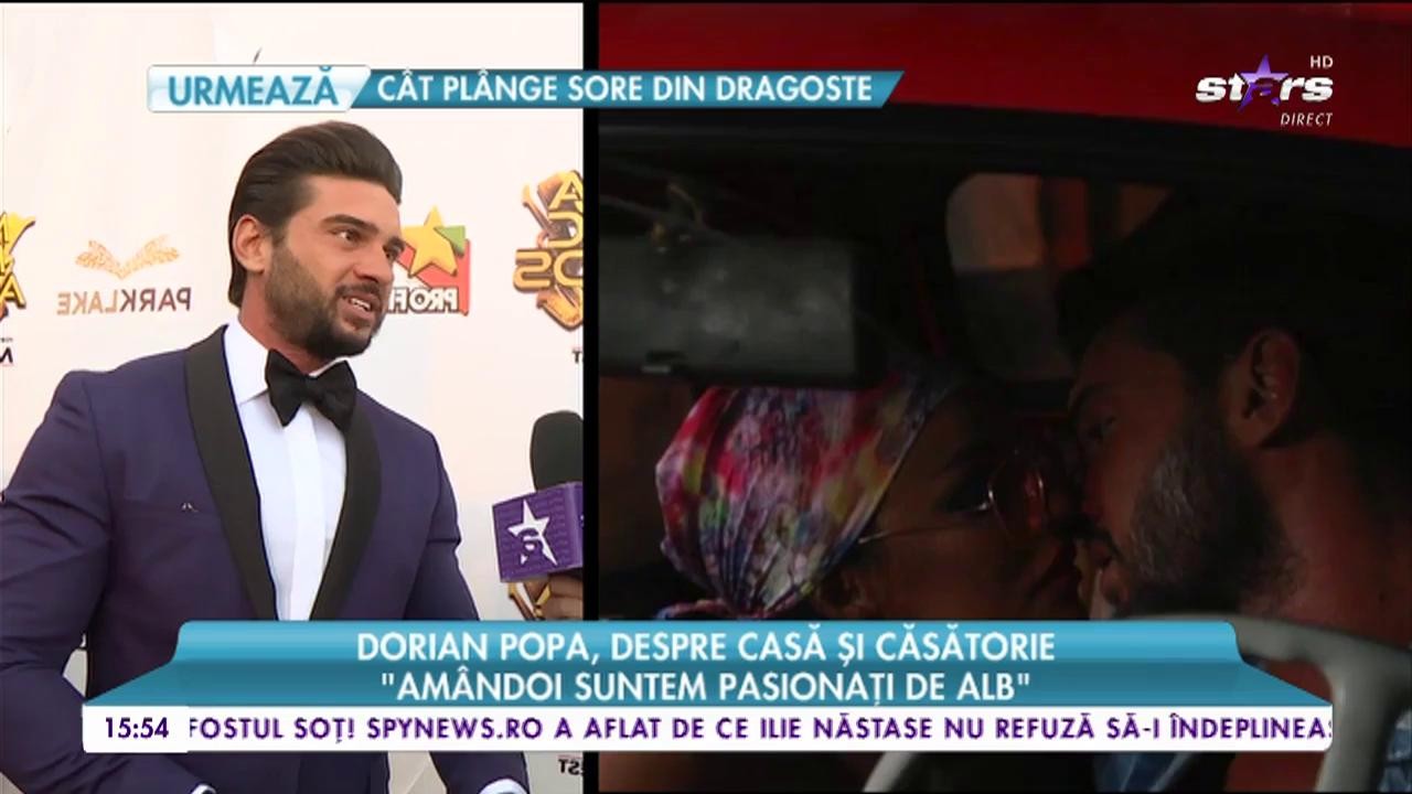 Dorian Popa, despre casă şi căsătorie: "P&acirc;nă pe 20 octombrie, casă va fi gata la roşu"