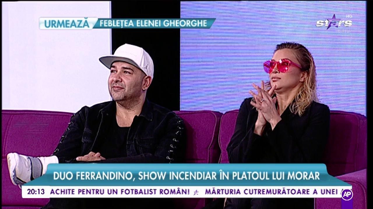 Duo Ferrandino, show incendiar &icirc;n platoul lui Morar!