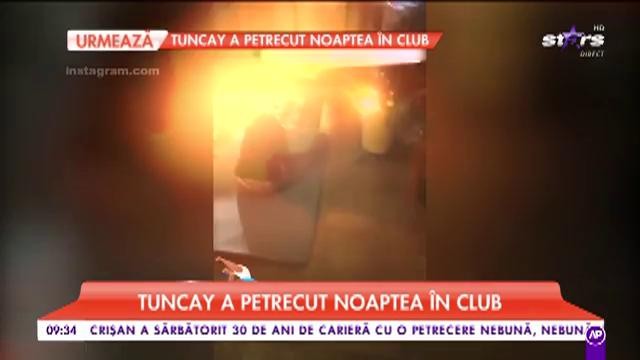 Tuncay a petrecut noape &icirc;n club. Pe Sandra a ținut-o la secret?