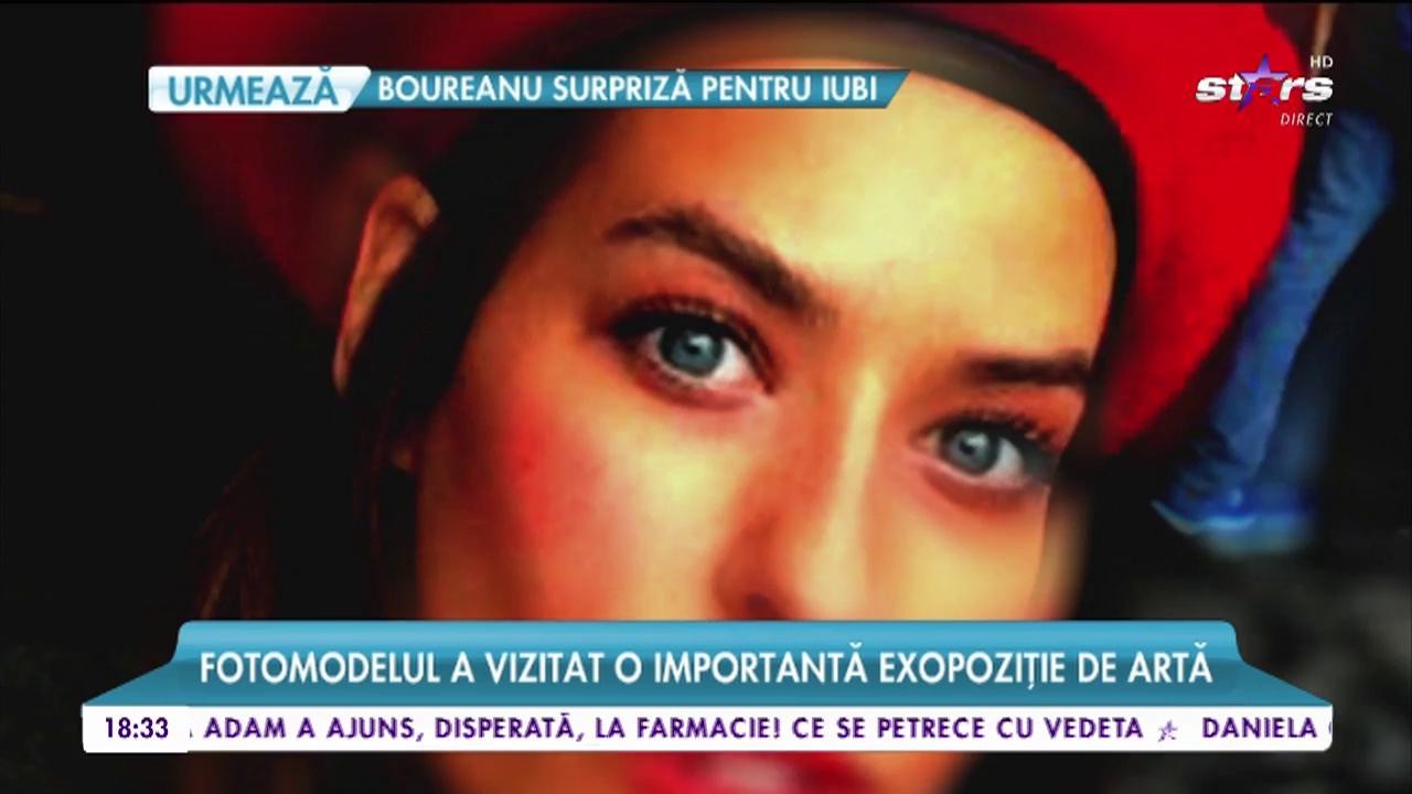 Alice Peneacă a vizitat o importantă expoziție de artă de la Paris