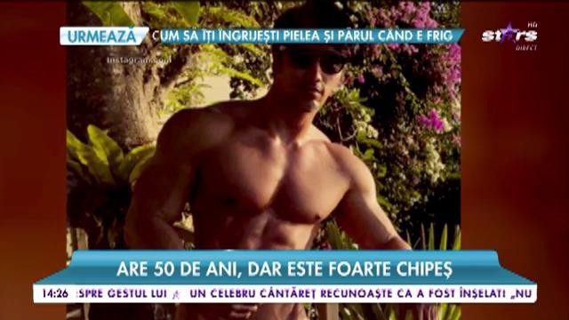 Bărbatul care arată demențial la 50 de ani