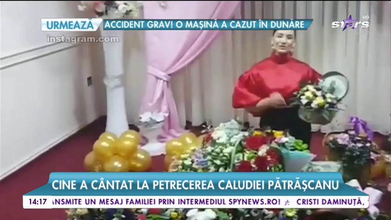 Claudia Pătrăşcanu şi-a sărbătorit ziua de naştere &icirc;ntr-un mod inedit şi le-a oferit invitaţilor săi o surpriză de proporţii