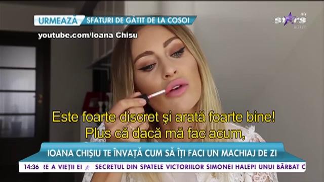Ioana Chişiu, una dintre cele mai cunoscute bloggeriţe, te &icirc;nvață cum să &icirc;ți faci un machiaj de zi
