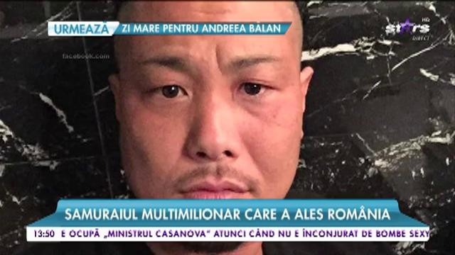 Un samurai multimilionar a ales Rom&acirc;nia! S-a stabilit la Bucureşti de dragul unei rom&acirc;nce