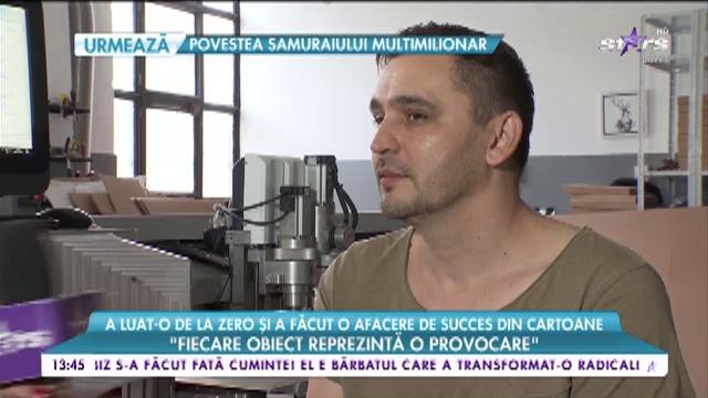 A luat-o de la zero şi a făcut o afacere de succes din cartoane