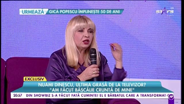 Nuami Dinescu, de nerecunoscut pe stradă. &bdquo;Am slăbit mult, dar mai vreau&rdquo;
