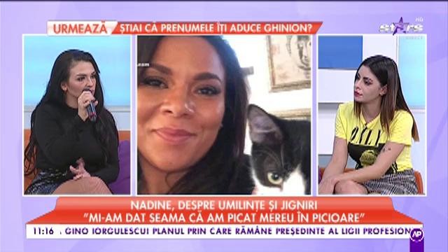 Nadine, despre umilințe și jigniri. &bdquo;Mi-am dat seama că toata viața am depins de părerile celorlalți&rdquo;