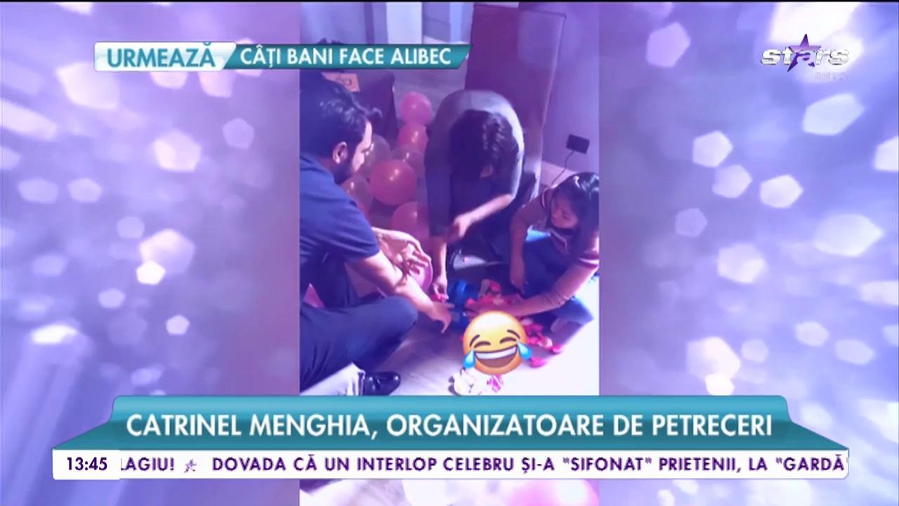 Catrinel Menghia, organizatoare de petreceri! Modelul i-a pregătit un super party nepoatei sale