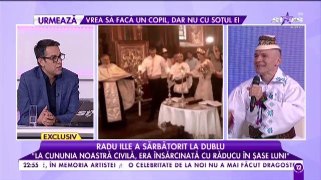 Radu Ille a sărbătorit la dublu: &rdquo;La cununia civilă era &icirc;nsărcinată&rdquo;