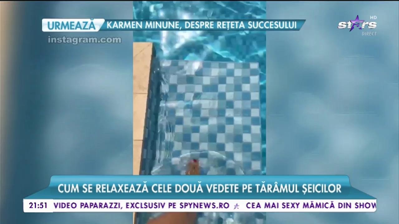 Raluca Ropotan și Claudia Pătrăşcanu, răsfăț suprem pe tăr&acirc;mul șeicilor