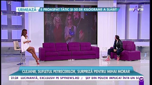 Clejanii &icirc;i c&acirc;ntă &bdquo;La mulți ani&rdquo;, &icirc;n direct, lui Mihai Morar