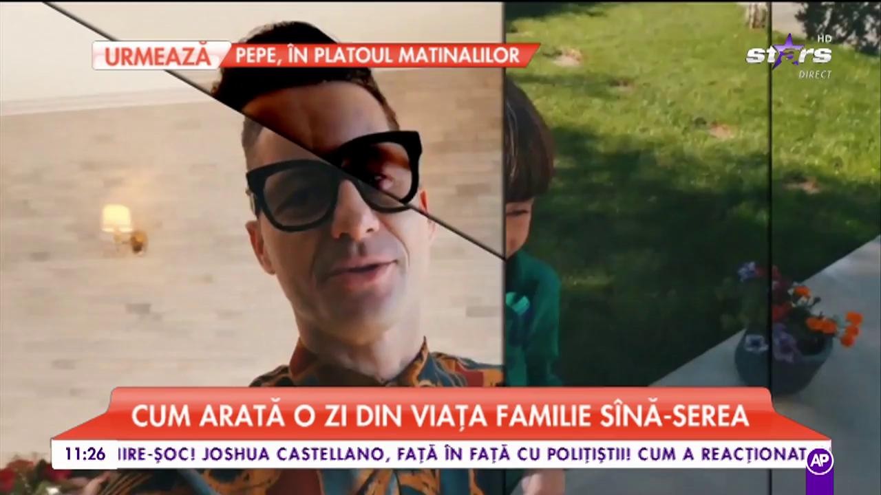 Cum arată o zi din viața familiei S&icirc;nă - Serea