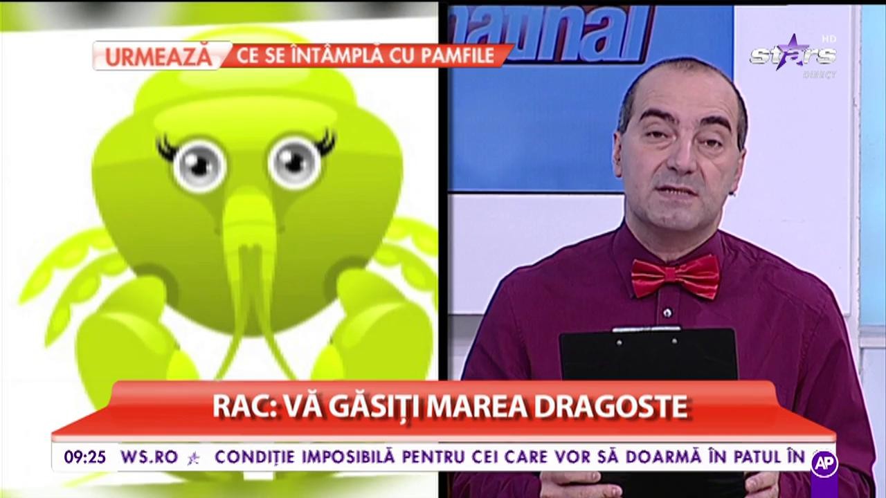 Horoscopul zilei, 14 octombrie 2017. Racii &icirc;și găsesc marea dragoste